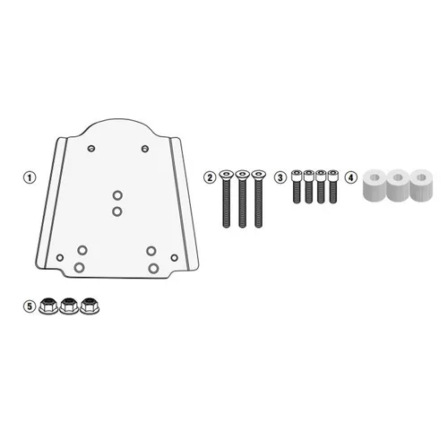 GIVI SR5611 Motorradkoffer Set für Piaggio 50 125 150 200