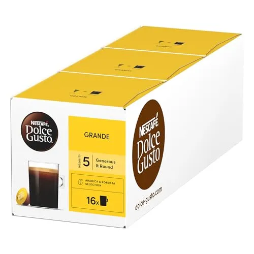 NESCAFÉ DOLCE GUSTO Grande Kaffeekapseln 3er Pack (3 x 16 Kapseln)
