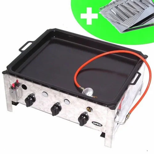 Apex Gasgrill EDELSTAHL GASBRÄTER 10 kW von Apex