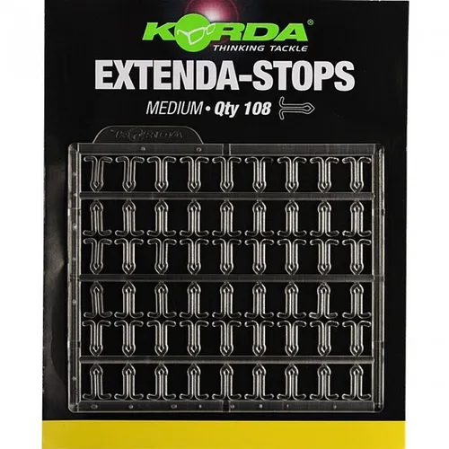 Korda Extenda Stops Boiliestopper Gr. Medium 7,5mm in schwarz von Korda