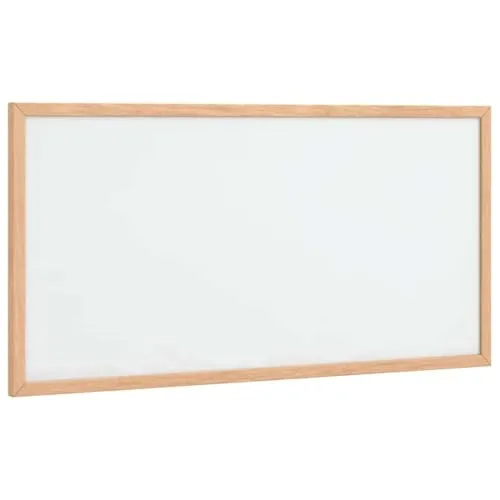 vidaXL Magnetisches Whiteboard mit massivem Kiefernholzrahmen 60x30 cm, Whiteboard magnetisch, Weißwandtafel magnetisch, Magnettafel, Weißwandtafel