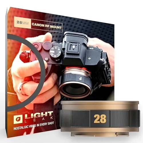 PolarPro - LightLeak Lens - The ONE - 28mm - f11 - Kameraobjektiv - Einstellbarer Lichteinfall - Zeitloser Effekt - Canon RF Mount Mount