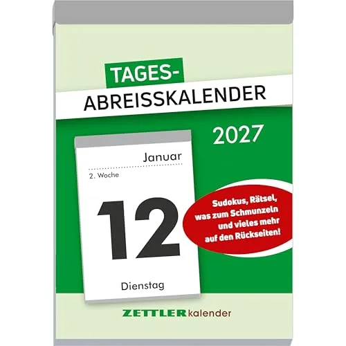 Tischkalender von Zettler