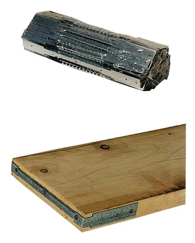 Müba Bohlenbeschläge verzinkt - 12280 (VPE: 100 Stück) - Baustelleneinrichtung, langlebige verzinkte Bohlenbeschläge für stabile Verbindungen auf der Baustelle.