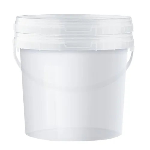 POSH Eimer mit Deckel 10L – Transparent, Kunststoff, lebensmittelecht, auslaufsicher, geruchsneutral, robust, stabil, luftdicht, Eimer mit Henkel (2, 10L)