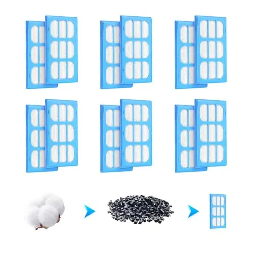 Anka Filter für Tiere, Kohlefilter, Ersatz-Filterkartuschen für Haustiere, Katzen-Brunnen, Ersatzfilter Katzenbrunnen