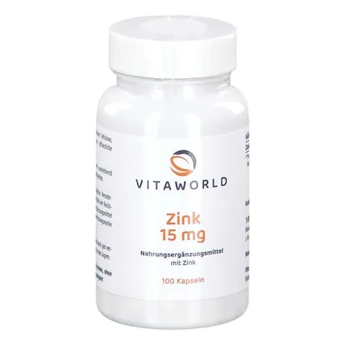 Zink 15 mg Zinkgluconat Kapseln