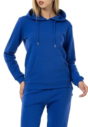 Redbridge Damen Hoodie - Bequemer Kapuzenpullover mit Kängurutasche - Kapuzenpullover für Damen, aus weichem Baumwoll-Polyester-Mix für hohen Tragekomfort. Ideal für Alltag und Freizeit, mit praktischer Kängurutasche und verstellbarer Kapuze.