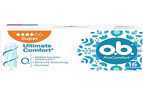 o.b. OB Pro Comfort Tampons Super – 16 Stück von o.b.