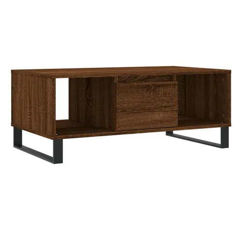 Stylischer Couchtisch in Braun Eichen-Optik