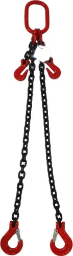 Joma-Tech 2-Strang Anschlagkette 1,5m GK8 8mm schwarz VK.