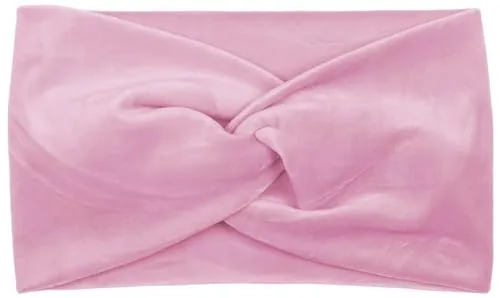 styleBREAKER Damen Stirnband in Samt Optik mit Twist Knoten, warmes Haarband, Headband, Haarschmuck 04026040, Farbe:Flieder