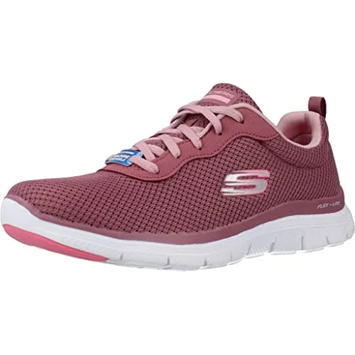 Skechers Damen Flex Appeal 4.0-Brilliant V Sneaker, Purple, 38 EU
