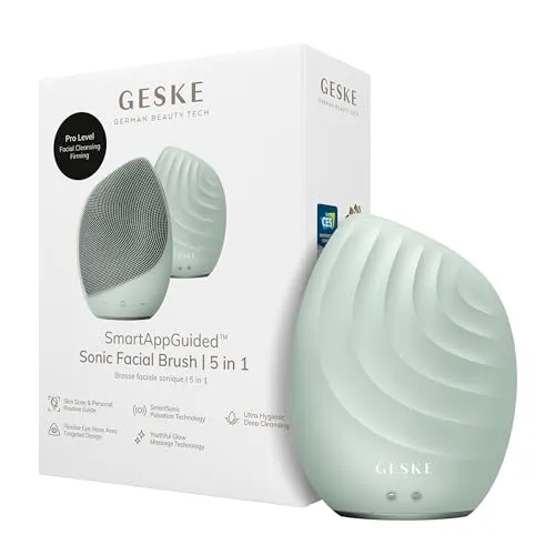 GESKE SmartAppGuided™ Sonic Facial Brush 5 in 1