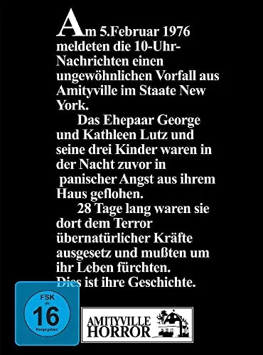 Amityville Horror - Mediabook Cover C (lim.) [Blu-ray]