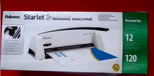 Fellowes Plastikbindegerät Starlet 2+ 120 von Fellowes