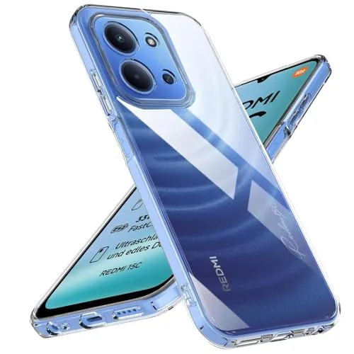 CoolGadget Handyhülle für Xiaomi Redmi 15C Ultra Dünn Transparent