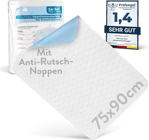 Harmony Care Inkontinenzauflage mit ANTI-RUTSCH NOPPEN von Harmony Care