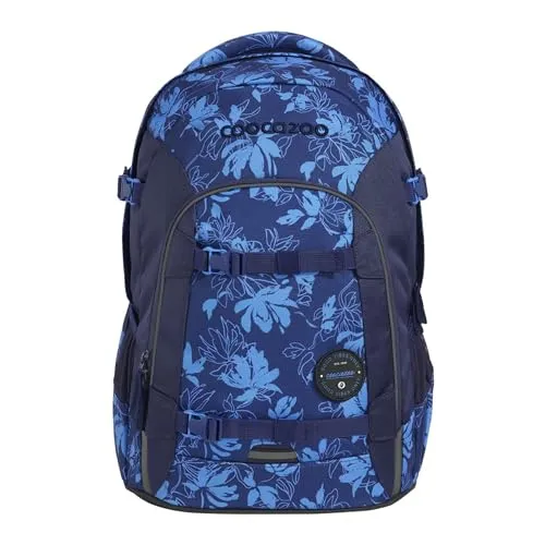 coocazoo Schulrucksack Joker „Tropical Night“ in blau von coocazoo