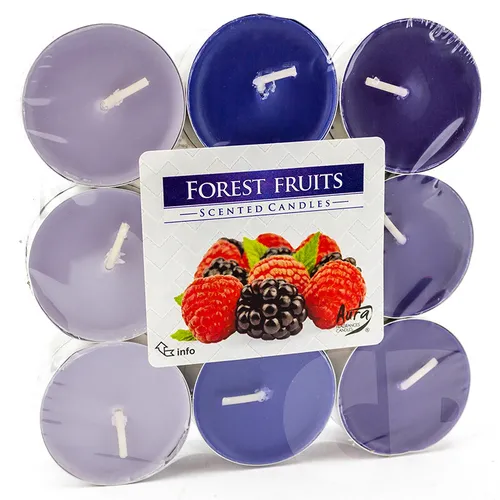 Duft Teelichter Duftkerzen 18er Pack Duftteelichter - Waldfrüchte