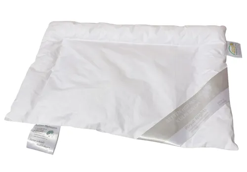 BASIC Baby Kinder Flachkissen 40x60 cm – Hypoallergen und Handgefertigt - Kopfkissen für Kinder, ideale Größe 40x60 cm, hypoallergen und für alle Jahreszeiten geeignet. Handgefertigt in Deutschland mit Öko-Tex Standard 100 für geprüfte Qualität.