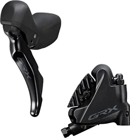 Shimano GRX Schalt-/Bremsgriff STI ST-RX400 2-10-fach - Bremsgriffe für präzise Kontrolle und hervorragende Ergonomie, ideal für Gravel-Bikes und anspruchsvolle Touren.