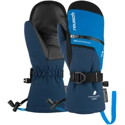 REUSCH Kinder Handschuhe Reusch Lando R-TEX XT Junior Mitten - Skihandschuhe für Kinder, wasserdicht und isoliert mit echter Daune für maximale Wärme und zusätzlichen Heizkissen-Taschen für kalte Tage.