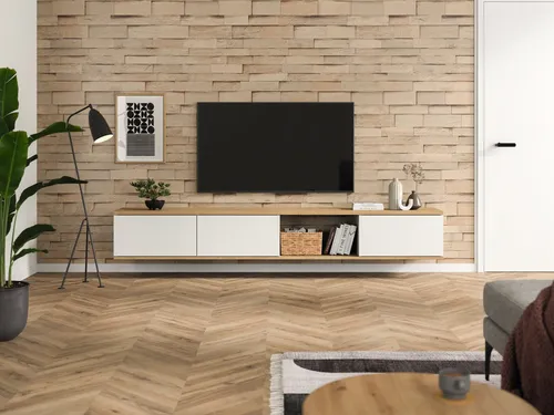 EGGER DecoWall DO007 Laxfield Eiche Wandpaneel in braun von EGGER