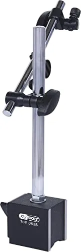KS Tools 300.0625 Magnet-Messstativ mit 2 Gelenken - Präzisions-Messgerät für vielfältige Anwendungen, stabil durch zwei Gelenke und ideale für professionelle Werkstätten.