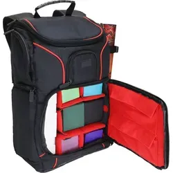 USA Gear MTG Kart-Rucksack in Rot mit Polsterung in rot von Enhance