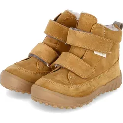 Pepino by Ricosta Klettstiefel DOMI Gelb 23 EU - Stiefeletten für Kinder, wasserdicht und atmungsaktiv mit warmem Lammfellfutter, ideal für kalte und regnerische Tage.