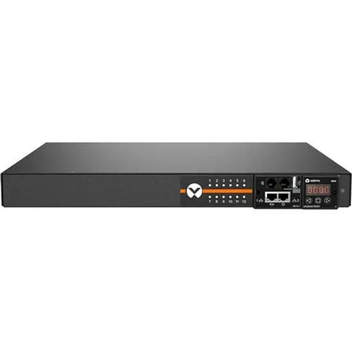 Vertiv UU30200 Unterbrechungsfreies Stromversorgungssystem - Sonstige Stromversorgung, bietet zuverlässigen Schutz vor Stromausfällen mit 12 AC-Anschlüssen und USB-Port für vielseitige Anwendungen.