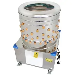 Beeketal Geflügelrupfmaschine BRM1600 - Großküchentechnik: Effiziente Nassrupfmaschine für Hühner und Enten, empfohlen vom Fleischermeister mit 20 Jahren Erfahrung. Neu mit Rollen für einfachen Transport!