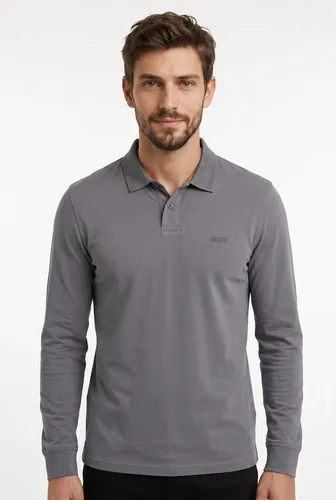 BOSS Pe_Interlock_Long Poloshirt für Herren