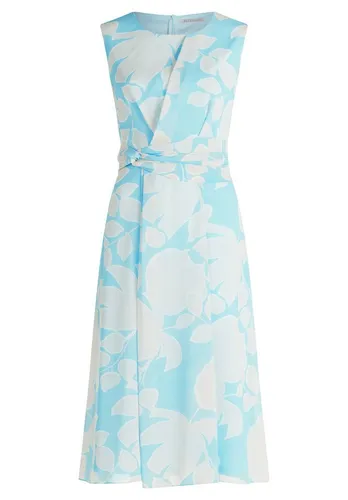 Betty&Co Sommerkleid grün 46 - Elegantes Sommerkleid in Größe 46, aus 100 % Polyester für leichten Tragekomfort, perfekt für warme Tage oder besondere Anlässe.