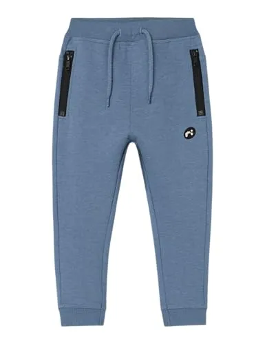 NAME IT Jungen Nmmvimo Pant Bru Noos Sweathose, Blau, 110 EU