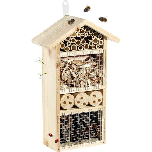 Royal Gardineer Wildbienenhotel: Insektenhotel Flora - Nisthilfe für Nützlinge
