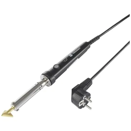 TOOLCRAFT SIP-220 Kunststoff-Reparaturset 230 V 80 W - Lötgeräte zum Reparieren und Glätten von Rissen in Kunststoffen, mit einstellbarer Temperatur und beleuchteter Temperaturanzeige für präzise Anwendungen.