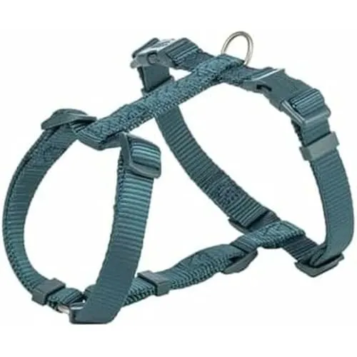Trixie - Trixie Hundegeschirr Premium H-Geschirr petrol blau
