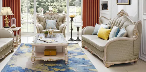Xlmoebel Polstergarnitur Moderne Sofagarnitur in elegantem Design mit hochwertigen Polstern, (Sofagarnitur 3+1 Sitzer), Hergestellt in Europa