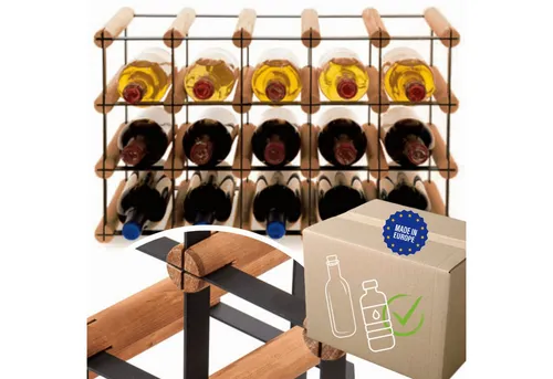 Modo24 Weinregal RW8 Flaschenregal Metall