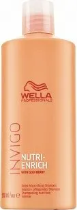Wella Professionals Invigo Nutri-Enrich Shampoo 500 ml - Hochwertiges Shampoo für trockenes und beschädigtes Haar, spendet intensiv Feuchtigkeit und regeneriert die Haarstruktur für gesundes, glänzendes Haar.