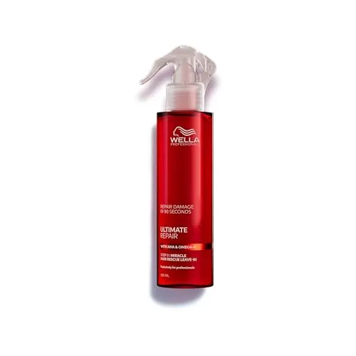Wella Professionals Ultimate Repair Miracle Hair Rescue 185ml - Intensive Haarkur für alle Haartypen, repariert Haar in 90 Sekunden, reduziert Haarbruch um 99% und sorgt für gesundes, glänzendes Haar.