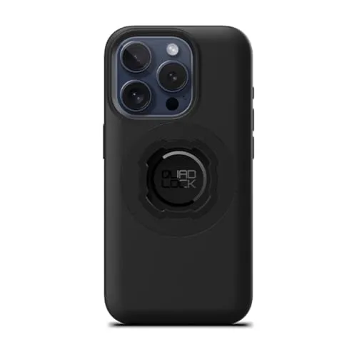Quad Lock MAG Handycase für iPhone schwarz - Smartphonehalter & Zubehör - Schütze dein iPhone beim Motorradfahren mit dem Quad Lock MAG Handycase und nutze es als Navigator. Stoßfest, schlank und mit magnetischem Ring für einfache Befestigung.
