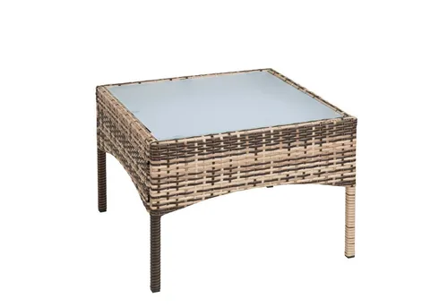 ESTEXO Polyrattan Beistelltisch von ESTEXO