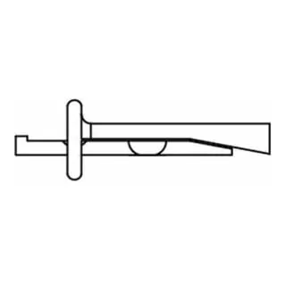 ART 89802 Deckennagel CE Stahl 6 x 40 galv. verzinkt FS, 100 Stück - Holzschrauben - Robuste, galvanisch verzinkte Deckennägel für langlebige Verbindungen, ideal für den Fachhandel.
