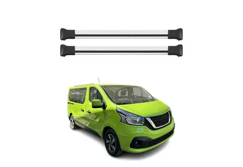 OMAC Dachträger Gepäckträger für Nissan NV300 2016-2024 - Dachgepäckträger aus hochwertigem, leichtem Aluminium mit aerodynamischem Design. Wasserbeständig, abnehmbar und ideal für Fahrräder, Ski und Kajaks. Perfekt für jedes Abenteuer!