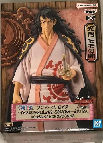 One Piece Sammelfigur - Banpresto Kouzuki Momonosuke - Actionfigur aus der Grandline Series, detailreiche Sammelfigur von Kouzuki Momonosuke in multicolor, ideal für Anime-Fans und Sammler. Größe: 17cm.