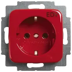 Busch-Jaeger 20 EUC/DV-217-101 Schutzkontakt-Steckdose mit Aufdruck 