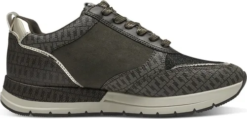 Tamaris Sneaker 1-23732-41 761 - Damen-Sneaker mit herausnehmbarem Fußbett und modischem Materialmix für höchsten Tragekomfort im Alltag. Ideal für individuelle Weitenregulierung dank Schnürverschluss.